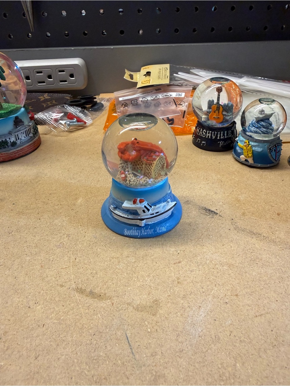 Blue Harbor Cruise Snow Globe Toy - Nautical Kids Collectible